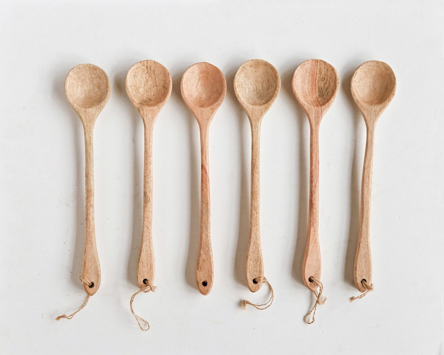 Hand-Carved Mango Wood Spoon