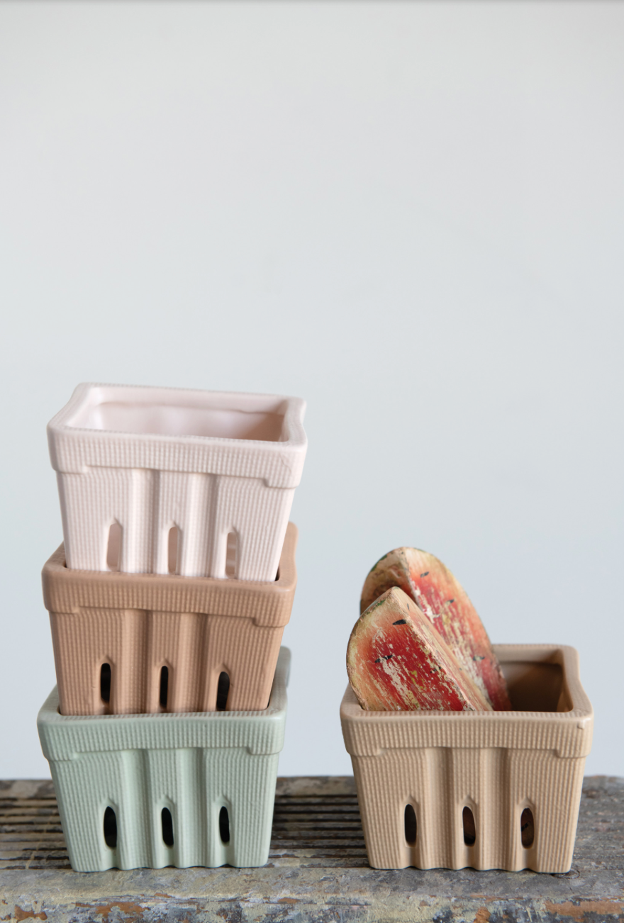 Berry Basket - 4 Colors -