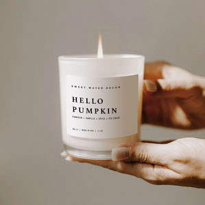 Hello Pumpkin 11 oz Soy Candle