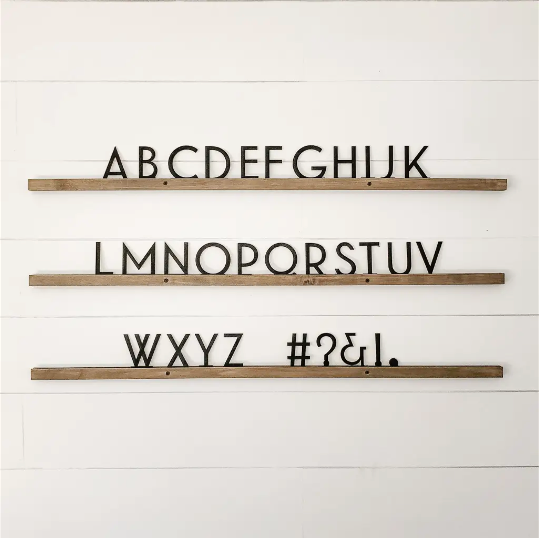 LITTLE TYPE GATSBY WALL FONT SET