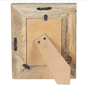 CARVED WOOD PHOTO FRAME 4X6