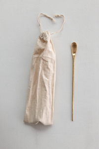 BRASS COCKTAIL SPOON