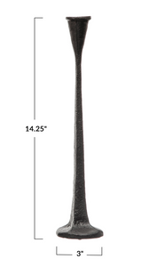 CAST IRON TAPER HOLDER 14.25"