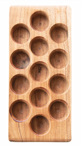 ACACIA WOOD EGG TRAY